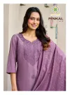 Pinkal Vol 1 By Passion Tree Roman Shimmer Kurti With Bottom Dupatta 